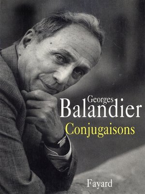 cover image of Conjugaisons
